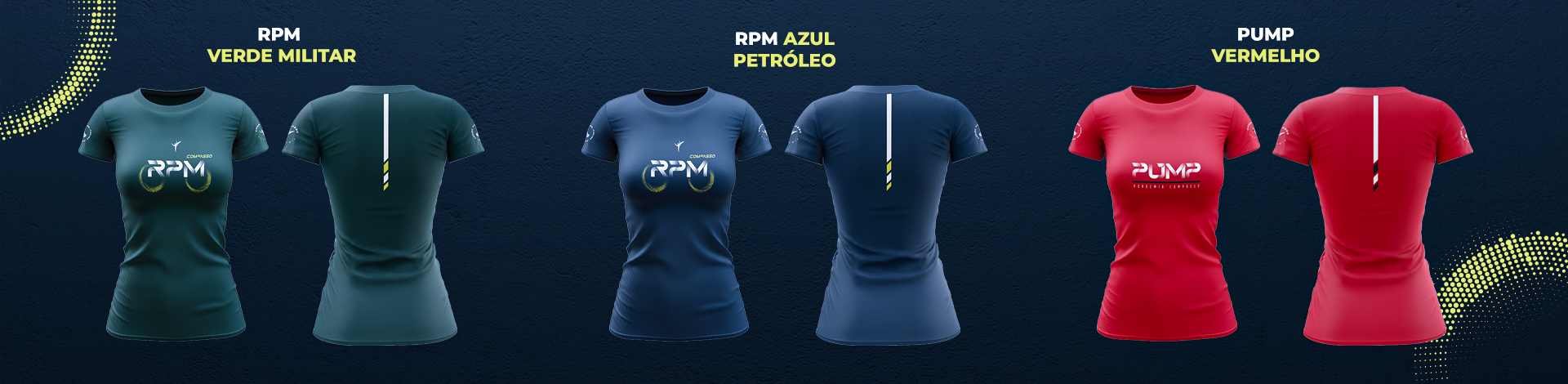 Novas Camisas Compasso
